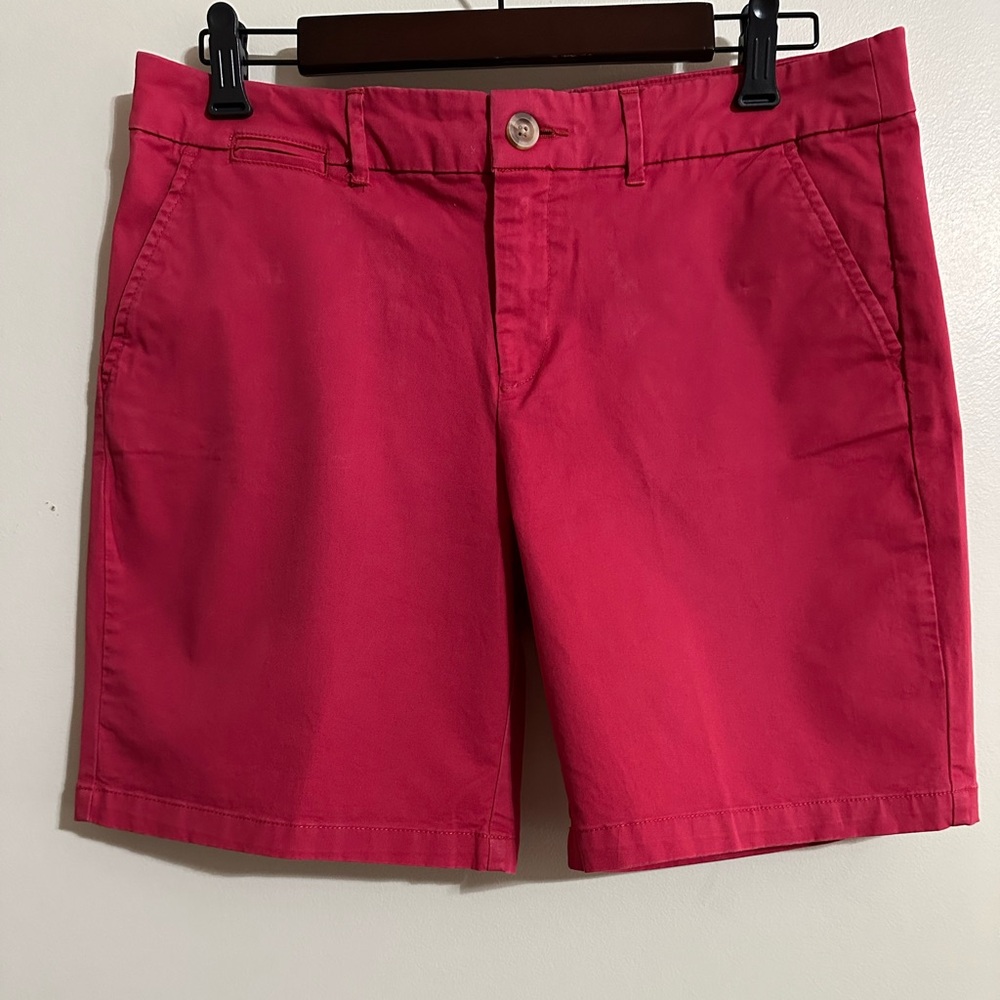 Khakis by Gap The Boyfriend Short Red Cotton Shorts, Size 8